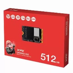 [4711085942340-X] Unidad Ssd M.2 Xpg Gammix S55 2230 Pcie 512gb (sgammixs55-512g-c)