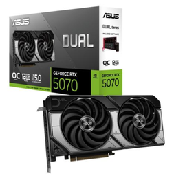 [GL ASU-DUAL-RTX5070-O12G 58192] Tarjeta De Video Asus Nvidia Geforce Rtx 5070 Dual Oc, 12gb 192-bit Gddr7, Pci Express 5.0