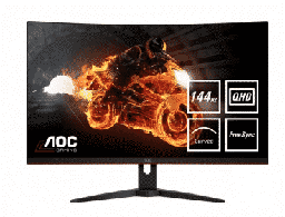 [Dim-30852] MONITOR PARA GAMING AOC CURVO CQ32G1 LED 31.5 PULGADAS QUAD HD WIDE FREESYNC 144HZ HDMI