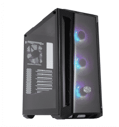[Dim-MCB-B520-KGNN-RGA] GABINETE COOLER MASTER MASTERBOX MB520 ARGB MID TOWER CRISTAL TEMPLADO