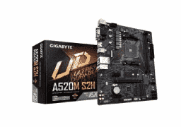[DIM-A520MS2H] Tarjeta      Madre Gigabyte A520m S2h AMD Ryzen AM4