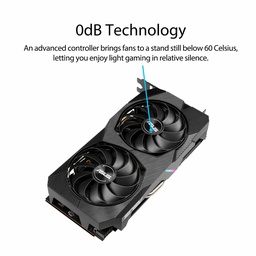 [DIM-DUAL-RX5500XT-O8G-EVO] TARJETA DE VIDEO ASUS DUAL-RX5500XT-O8G-EVO 8GB GDDR6 PUE