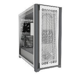 [840006627494-C] Gabinete                                                                                                                                                                                                             Corsair Icue 5000d Airflow White Tg Atx Cc-9011211-ww