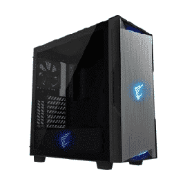[Dim-C300] GABINETE PARA GAMING AORUS C300 GLASS CON VENTANA Y RGB MID TOWER