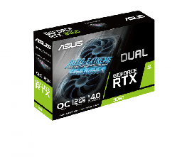 [dim-DUAL-RTX3060-O12G-V2] Tarjeta  De Video ASUS Nvidia Geforce Dual-rtx3060-o12g-v2 12gb GDDR6 Hdmi/dp Pue