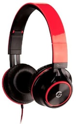 [GH-3100R] Diadema  Headset Getttech Gh-3100r Sonority 3.5mm/c Mic/rojo