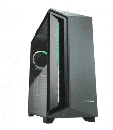 [Dim-DARKBLADER-X7-V] GABINETE PARA GAMING COUGAR DARKBLADER X7 RGB CON VENTANA USB3.0 NEGRO/VERDE