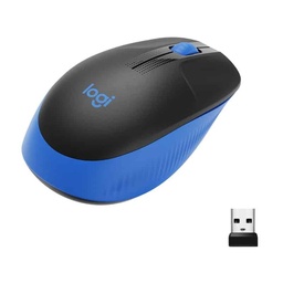 [097855159946-L] Mouse  Logitech M190 Inalambrico Ambidiestro Azul (910-005903)