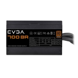 [100-BR-0700-K1] Fuente                                                                                                                    De Poder Evga 100-br-0700-k1 700w 80 Plus Bronce No Modular