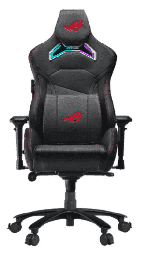 [Dim-SL300C-1RGB] SILLA PARA GAMING ASUS ROG CHARIOT AURA RGB ERGONOMICA REPOSACABEZAS AJUSTABLE SOPORTE LUMBAR 4D SL300C