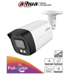 [6923172506122-D] Camara                                                                                                                                                                                                                                                                                                                                                                                                                                                                                                                                                                                                                                                                                                                                                                                                                                                                                                                                       Dahua Bala Full Color 2 Mp/mic (dh-hac-hfw1239tlmn-a-led-0360b)
