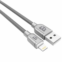 [7500463485374-B] CABLE BLACKPCS (CA-EXCELENCE) LIGHTNING PLATA 1M TEJIDO 2.1A (CASLTE-3