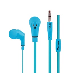 [7502266672920-V] Audifonos  Vorago Ep-103 Azul 3.5mm