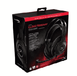 [Dim-28151] HEADSET PARA GAMING HYPERX CLOUD REVOLVER  1.3 MTS + 2MTS EXTENSION 3.5MM NEGRO  HX-HSCR-GM