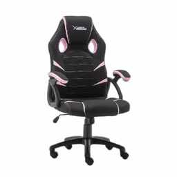 [7503030903875-X] Silla  Gamer Xzeal Starter Rosa Tela/foam Ergonomico P Clase 3 Xsst050p