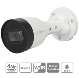 [7503035006151-D] Camara  Bala Dahua Ip 4mp H.265+ Ir 30 M 30fps Wdr (dh-ipc-hfw1431s1n-0280b-s4)