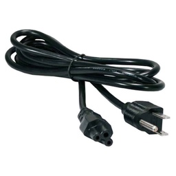 [766623348591-M] Cable  Corriente Manhattan Para Lap Top (triple) 348591