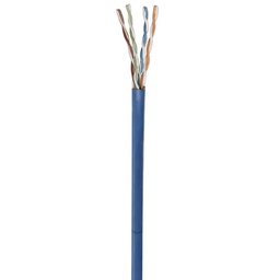 [766623362344-I] Bobina  Intellinet Cat5e Utp Cca Solida Color Azul 24awg 305 Mts 362344