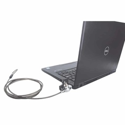 [766623440295-M] Candado  Manhattan Laptop Wedge N17 Llave 2mts Negro 440295