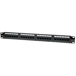 [766623513555-I] Panel  De Parcheo 24 Puertos Cat5e Utp 1u P/ Rack19 Intellinet 513555