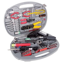 [766623530217-M] Kit  Herramientas Manhattan Mantenimiento 145 Piezas 530217