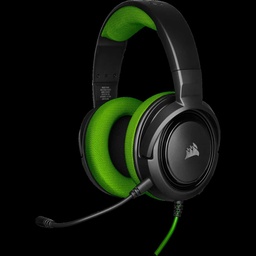 [CA-9011197-NA] Headset                                                                                                                                                                                                                                                                                                                                                                                                                                                                                                                                                                                                                                                                                                                                                                                                                                          Corsair Hs35 Stereo Gaming Green 3.5 Mm Ca-9011197-na
