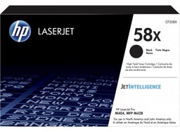 [CF258X] Toner                                                                                                                                                                                           Hp 58x Negro Alto Rendimiento Laserjet Pro M404/m428 (cf258x1)