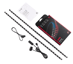[Dim-ARGBSTRIP-BKCWW] TIRA LED XPG CON CONTROL PRIME ARGB 60CM X 19 MM ARGBSTRIP-BKCWW
