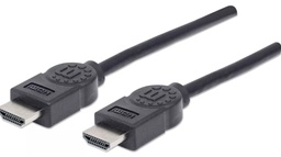 [CABITL1255] Cable HDMI 4K@30Hz MANHATTAN 306119 - 1.8 m, Macho, Negro