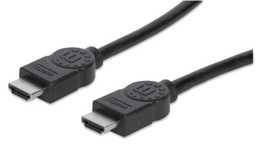 [CABITL4220] Cable HDMI 4K@30Hz MANHATTAN 308816 - 1 m, Macho, Negro