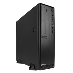 [GABACT080] Gabinete ACTECK LUBECK GS660 MICRO Desktop Slim MICRO ATX Y MINI ITX USB 3.0 Fuente 500W 1 Vent -